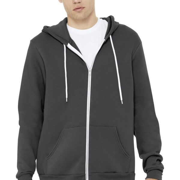 Unisex Sponge Fleece Full Zip Hoodie Thumbnail